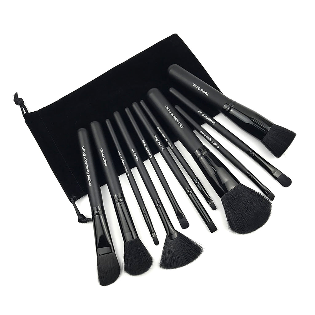 2 packs Makeup Brushes outlet black